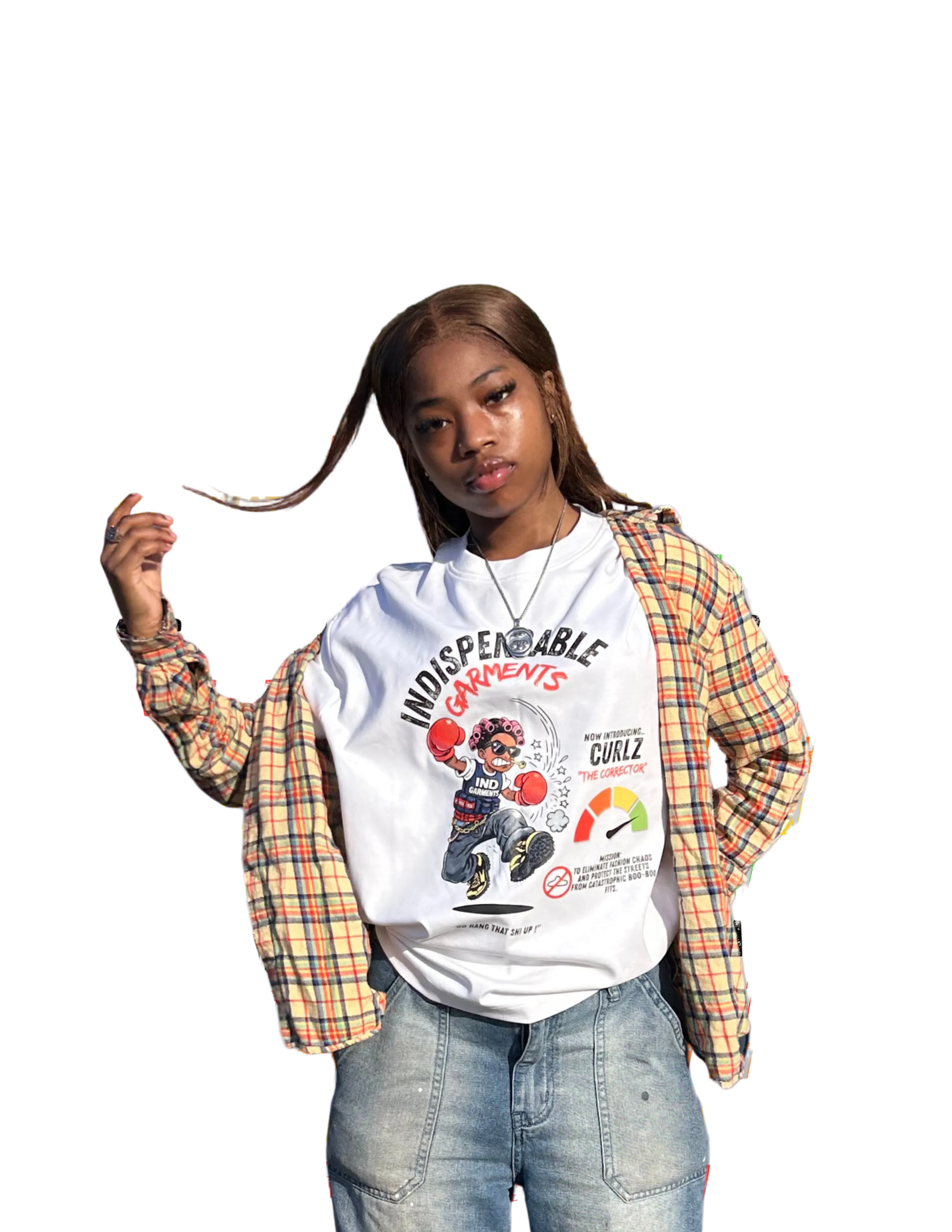 Curlz The Corrector Tee