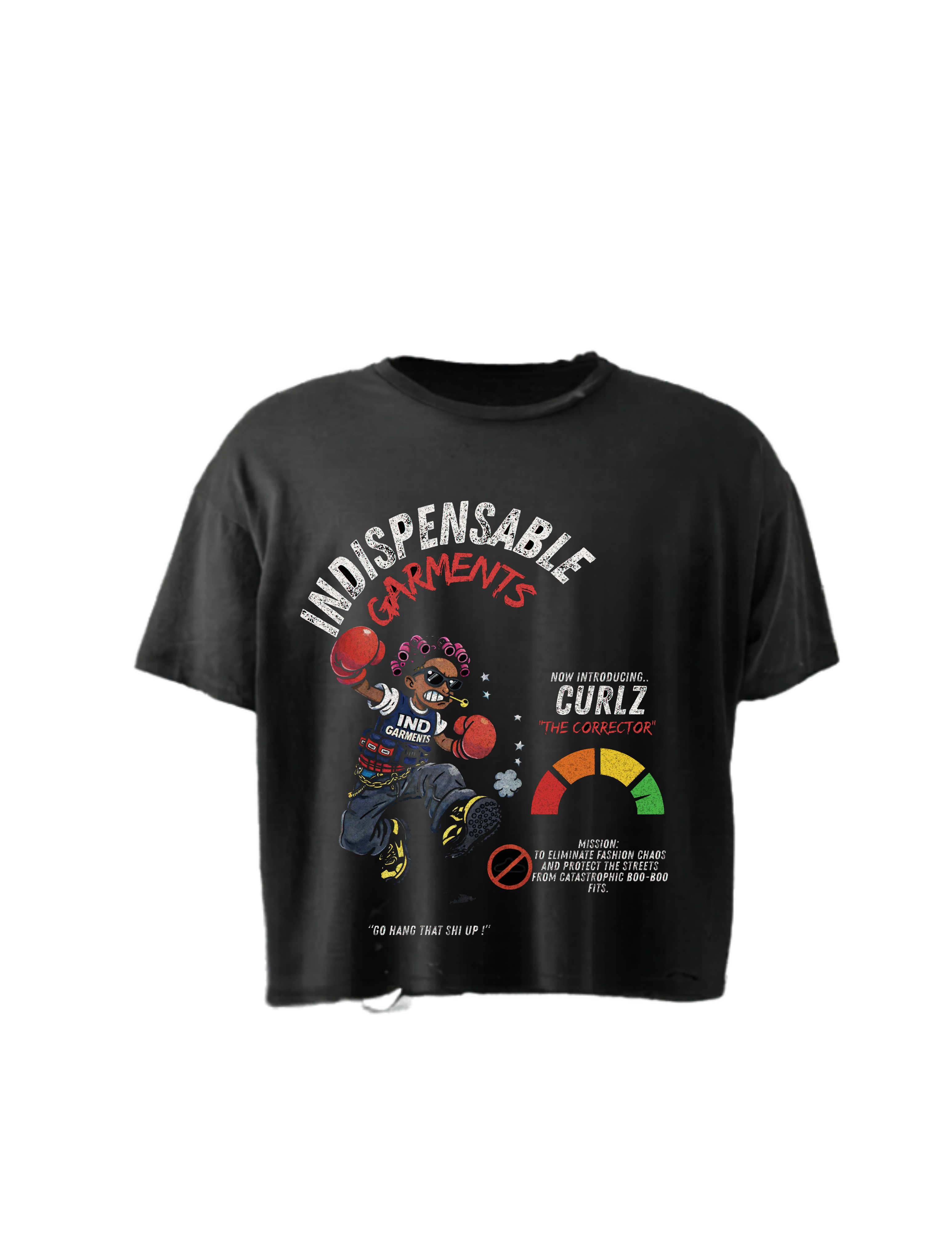 Curlz The Corrector Tee